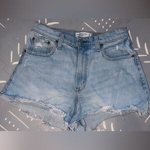 Abercrombie & Fitch curve love shorts